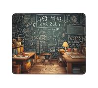 Mouse Pad with Non-Slip Rubber Base 10 x 12 inch Mouse Mat with Stitched Edge School Math Gaming Mousepad for Wireless Mouse Computer Laptop Home Office Desk Pad