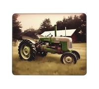 Mouse Pad with Non-Slip Rubber Base 8.3 x 10.3 in Mouse Mat with Stitched Edge Old Tractor Photo Farm Gaming Mousepad for Wireless Mouse Computer Laptop Home Office Desk Pad