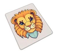 Mouse Pad with Non-Slip Rubber Base, Cartoon Cute Little Lion, Mouse Pads for Computers, Laptop, Gaming, Office & Home - 10 x 12 inch