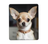 Mouse Pad with Non-Slip Rubber Base Cute Chihuahua Mouse Mat with Stitched Edge 10 x 12 inch Gaming Mousepad for Wireless Mouse Computer Laptop Home Office Desk Pad
