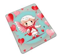 Mouse Pad with Non-Slip Rubber Base, Cute Loving boy, Mouse Pads for Computers, Laptop, Gaming, Office & Home - 7.9 x 9.5 in