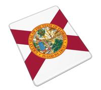 Mouse Pad with Non-Slip Rubber Base, Flag of Florida, Mouse Pads for Computers, Laptop, Gaming, Office & Home - 10 x 12 inch