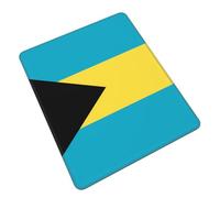 Mouse Pad with Non-Slip Rubber Base, Flag of The Bahamas, Mouse Pads for Computers, Laptop, Gaming, Office & Home - 7.9 x 9.5 in
