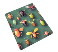 Mouse Pad with Non-Slip Rubber Base, Insect Atlas, Mouse Pads for Computers, Laptop, Gaming, Office & Home - 7 x 8.6 in