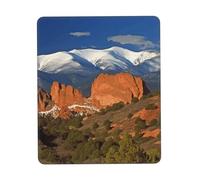 Mouse Pad with Non-Slip Rubber Base Pikes Peak Colorado Mouse Mat with Stitched Edge 8.3 x 10.3 in Gaming Mousepad for Wireless Mouse Computer Laptop Home Office Desk Pad