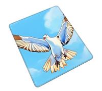 Mouse Pad with Non-Slip Rubber Base, Seagulls in Flight, Mouse Pads for Computers, Laptop, Gaming, Office & Home - 8.3 x 10.3 in