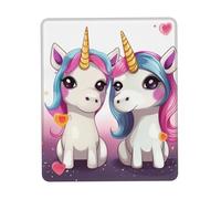 Mouse Pad with Stitched Edge Comfortable Mouse Pads Waterproof Non-Slip Gaming Mousepad Cute Horse Square Computer Mouse Mat Washable Mousepads for Office Home Laptop 10 x 12 inch