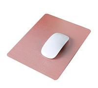 Mouse Pad with Stitched Edge, Nonslip Rubber Base Washable Mouse Pad, Smooth Resin Surface Gaming Mouse Pad for Laptop Computer Home Office (Rose Gold, 7.5 x 9.4 Inch)
