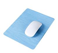 Mouse Pad with Stitched Edge, Nonslip Rubber Base Washable Mouse Pad, Smooth Resin Surface Gaming Mouse Pad for Laptop Computer Home Office (Blue, 7.5 x 9.4 Inch)