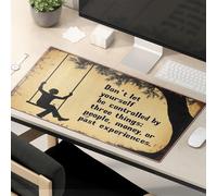 Mouse Pad Work Funny Don'T Let Yourself Be Controlled By People, Money Or Past Experiences. Mouse Pad Funny Mousepads Cat Desk Accessories