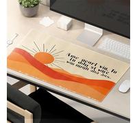 Mouse Pad Work Funny Embrace The Day, Embrace The Sun Mouse Pad Desk Pads Large Mousepad