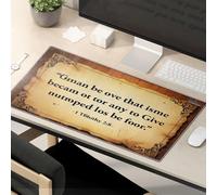 Mouse Pad Work Funny God Is Great, For He Became Poor To Make Us Rich Mouse Pad Funny Mousepads Cat Desk Accessories