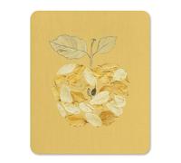 Mouse Pad, Yellow Dried Petals Durable Mousepads Ergonomic Mouse Mat For Work Typing Studying 25X30Cm