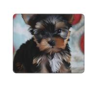 Mouse Pad Yorkie Puppy Soft Gaming Mouse Mat Comfortable Mouse Mat For Work Laptop Pc 10X12In