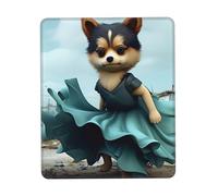 Mouse Pads A Pomeranian Wearing a Gorgeous Dress Gaming Mouse Mat for PC