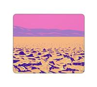 Mouse Pads Devil's Golf Course Death Valley Mice Mat for Home 10x12in