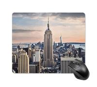 Mouse Pads Empire State Building Print Computer Mouse Mat Mouse Pad Cute Big Mouse Pad Comfortable Mouse Pads Gaming Mouse Pad