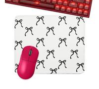 Mouse Pads Non-Slip Smooth Cute Cushion with Bow-Knot Design