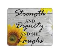 Mouse Pads She is Clothed in Strength & Dignity Gaming Mouse Pad for