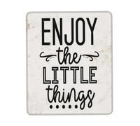 Mouse Pads Vintage Enjoy The Little Things 25X30Cm Portable Mouse Mat Soft Mousepads For Home Work