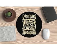 Mouse, PC or Laptop Mouse Mat - Memento Mori - Danse Macabre - Dark Art. Ideal for Gaming and Office and Keep Your Days.