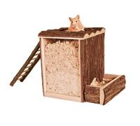 Mouse Play & Burrow Tower Wood House/Bed 62001