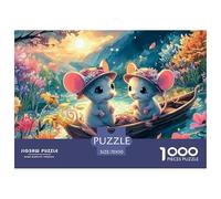 Mouse Puzzle 1000 Pieces Challenge High Difficulty Educational Game Suitable for Decompression And Wall Decor Gifts for Adults & Kids Age 12 Years Up 70x50cm/1000pcs