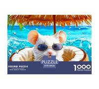Mouse Puzzle 1000 Pieces for Adults Leisure Hobby Relax Stress Free Eco-Friendly Packaging 38x26cm/1000pcs