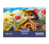 Mouse Puzzle Mouse by Tiny House Adult Jigsaws Recycled Paper Educational Game Challenge 70x50cm/1000pcs