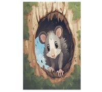 Mouse Puzzles 1000 Pieces For Teens And Adults - Wooden Jigsaw Puzzle Family Activity Educational Games (78×53cm)