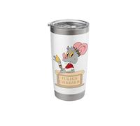 Mouse Rat Meme Cheese Wine Julius cheeser Roman Cesar Stainless Steel Insulated Tumbler