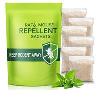 Mouse & Rat Repellent with Peppermint Oil - Natural Mice Repellent Indoor/Outdoor, Effective Rodent Repellent for House, Kitchen, Warehouse, Garden, Car, RV & Boat