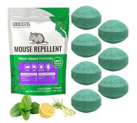 Mouse Repellent Balls, 40g Extra Strength Pest Control with Peppermint & Citronella Oil - Repels Mice, Rats, Roaches - Safe Indoor & Outdoor for Home, Car, Garage, Shed, Caravan, Boats - 7Pack