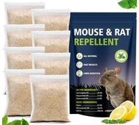Mouse Repellent, Peppermint Oil Rat Repellent, Mice Repellent, Rodent Repellent Indoors Outdoor, Mouse Rat Deterrent for Home Garden Attic, Safe for Kids & Pets
