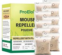 Mouse Repellent Pouches: Mouse Repellent - Natural Rodent Repellent - Mice Repellent with Peppermint Oil - Rat Repellent - Plant-Based Formula - Safe for Kids & Pets - for a Rodent-Free Home