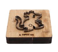 Mouse Shape Leather Cutting Die Alloy Steel Blade