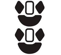 Mouse Skates, Replacement Mouse Feet Stickers Compatible with Razer Pro Click Mini Mouse, 2 Sets of Mouse Feet Replacement (Pro Click Mini)