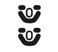 Mouse Skates Replacement, Mouse Feet Stickers Compatible with SteelSeries Prime+ Wireless Wired Mouse, 2 PCS