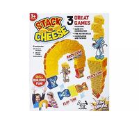Mouse Stacking Cheese Game - Exciting 1-4 Player Family Fun, Build Skills & Compete in this Colourful, Interactive 3D Puzzle Challenge - Perfect for Kids and Adults