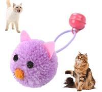 Mouse Toy for Cats - Indoor Kitten Play Mouse Toy with Bell, Interactive Fun in Plush Mouse Shape | Exercise Toy for Small Pets, Sound Cat Toy for Indoor Cats, Plays