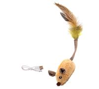 Mouse Toy for Pet Cats Self Teaser Electric Mouse Cats Indoor Hunting Activity Toy Swatting Mouse Cats Entertainment Toy