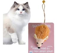 Mouse Toys for Cats - Interactive Toys for Kitten, Bite Resistant Plush Cheeks | Small Plush Sound Mice | Indoor Outdoor Entertainment Simulation Hunting