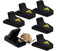 Mouse Traps Mice Traps, 6 Pack Mouse Traps For Indoors That Kill Instantly, Rodent Trap, Mice Kill Mouse Control