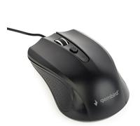 Gembird Mouse USB Optical Black/Silver/MUS-4B-01-BS