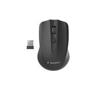 Mouse USB Optical WRL/Black MUSW-4B-04 GEMBIRD