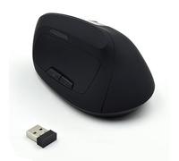 Mouse - Vertical wireless mouse with 1600 dpi precision and ergonomic design that reduces strain on the wrist