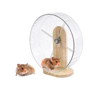 Mouse Wheel,with Stand Acrylic Pet Supplies - Hamster Gerbil Running Wheels - for Dwarf Syrian Rabbit Indoor Home Cage House Habitat Dwarf