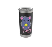 Mouse with Some Cheese Stainless Steel Insulated Tumbler