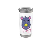 Mouse with Some Cheese Stainless Steel Insulated Tumbler