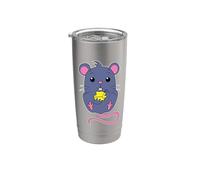 Mouse with Some Cheese Stainless Steel Insulated Tumbler